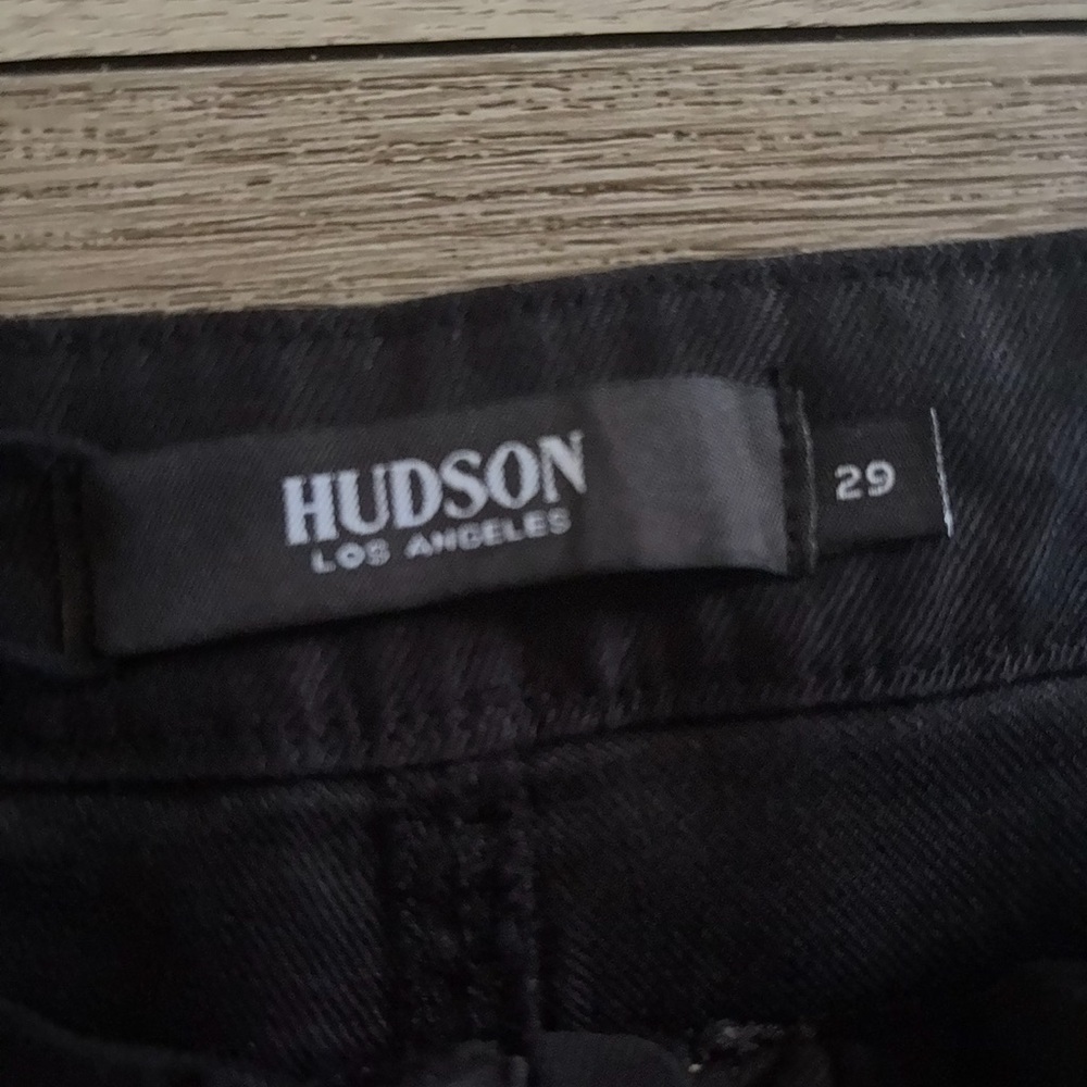 Elegant High Waist Black Women's Shorts - Picture 3 of 7
